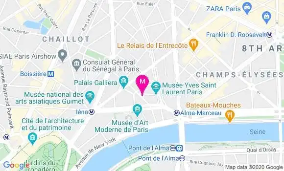 Localisation Dr Denis Colin