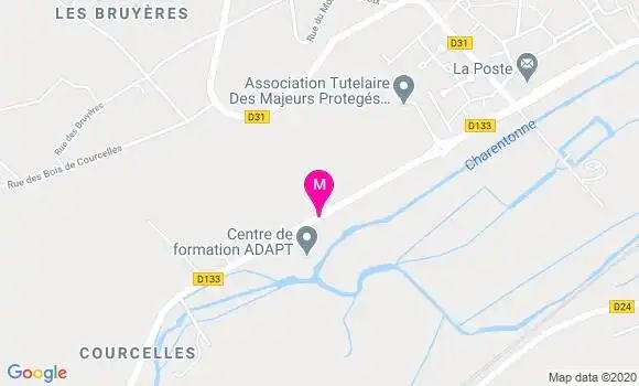 Localisation Dr Claude Canville
