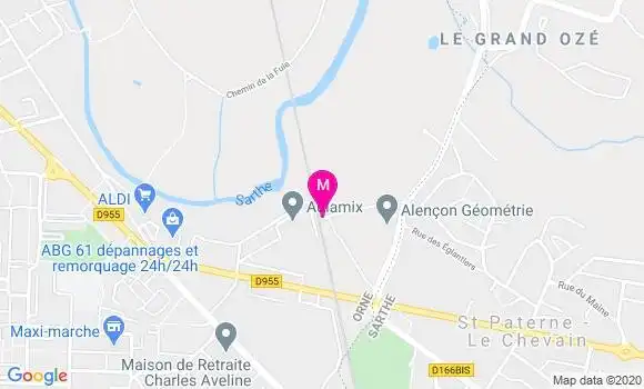 Localisation Dr Magali Deschamps Louvet