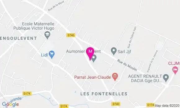 Localisation Dr Aurelie Boisnault Garnier
