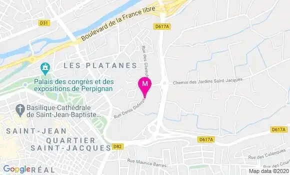 Localisation Dr Jean Michel Andreu
