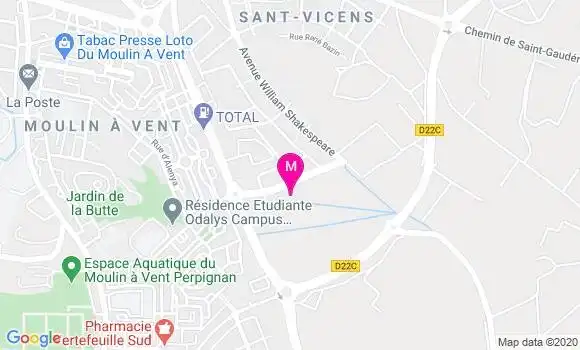 Localisation Dr Cecile Maumet Bonhomme