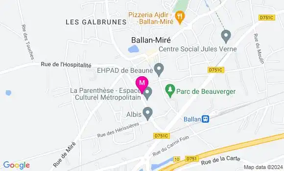 Localisation Dr Laure Grejon