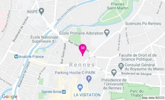 Localisation Dr Sophie Mascle