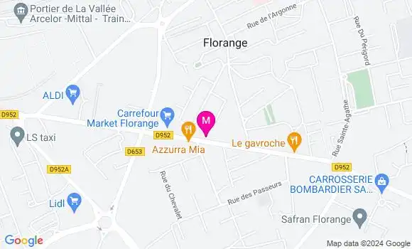 Localisation Dr Emilie Gaillot