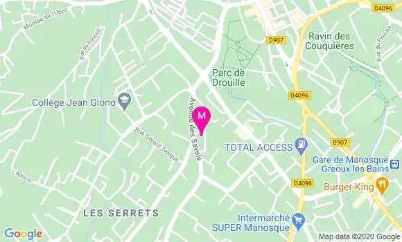 Localisation Dr Ilse Budi