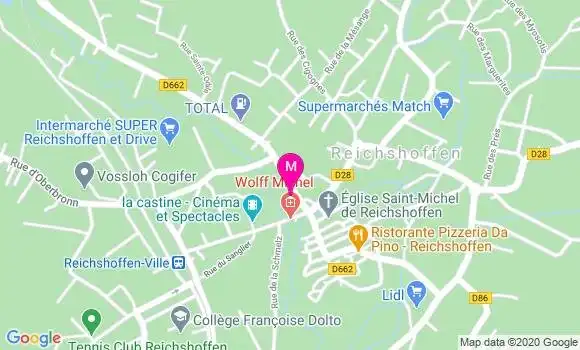 Localisation Dr Alexis Vernet