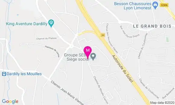 Localisation Dr Isabelle Sibille