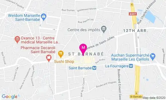 Localisation Dr Jean Baptiste Flayol