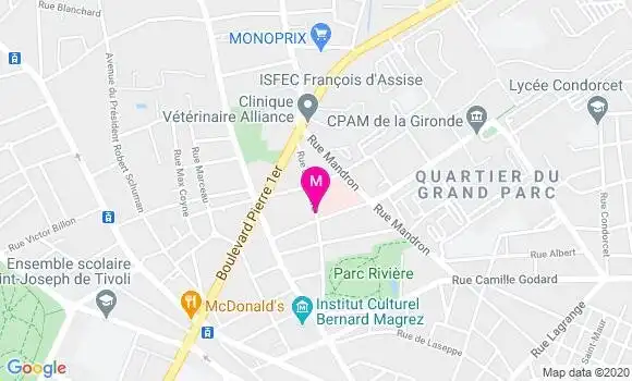 Localisation Dr Pierre Papon