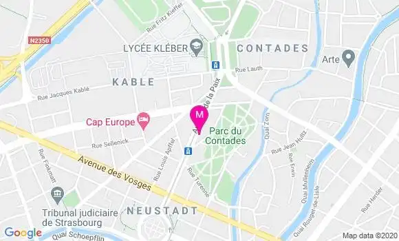 Localisation Dr Pascal Mouracade