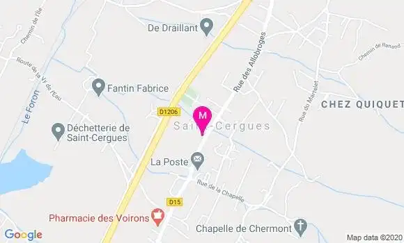 Localisation Dr Julien Pierron