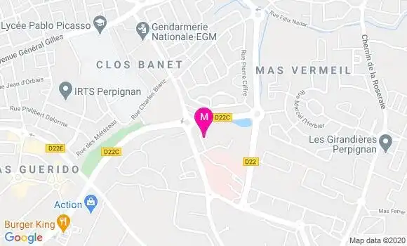 Localisation Dr Sofian Bourdaim