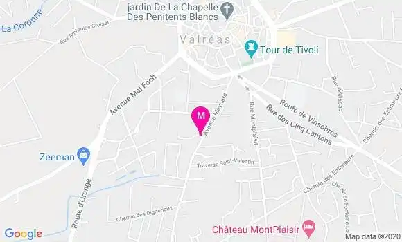 Localisation Dr Mebarek Touahra
