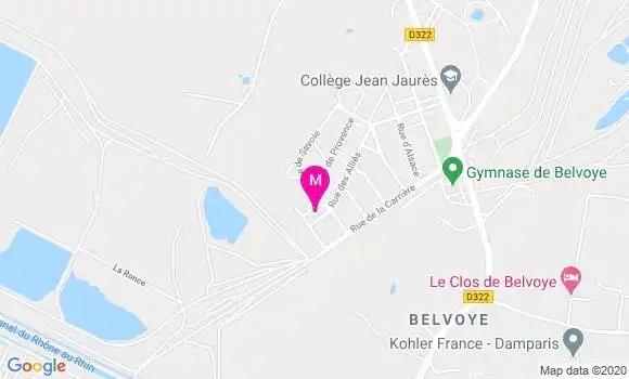 Localisation Dr Flore Filley Prudent