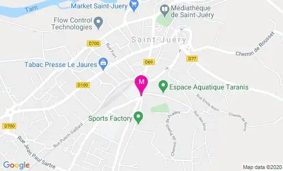 Localisation Dr Jean Philippe Hourcastagnou