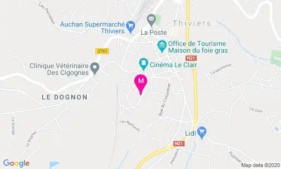 Localisation Dr Aurelie Chemille