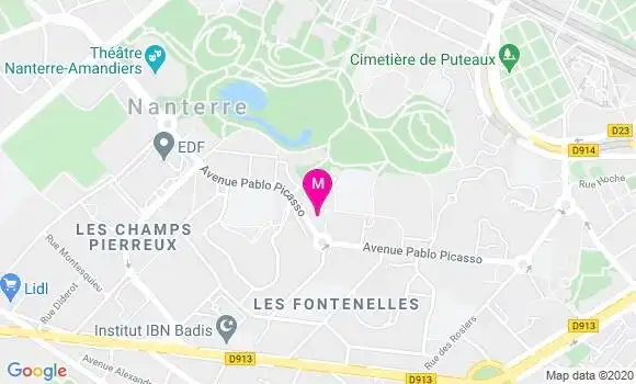 Localisation Dr Aurelien Denarie