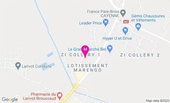Localisation Dr Josiane Vanier