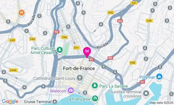 Localisation Dr Frantz Bleau
