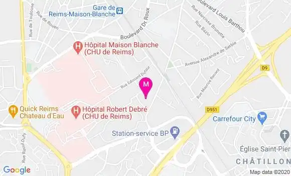 Localisation Dr Farid Benzerouk