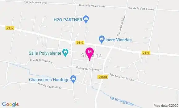Localisation Dr Myriam Granjean