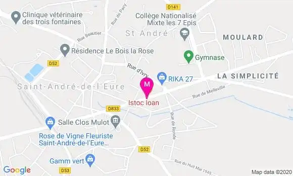 Localisation Dr Ioan Istoc