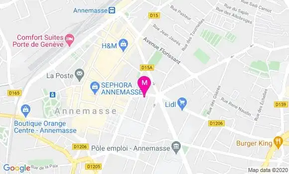 Localisation Dr Marc Chweich
