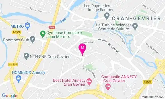 Localisation Dr Alix Moenne Loccoz