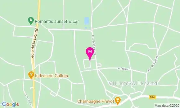 Localisation Dr Alexandre Lejeune