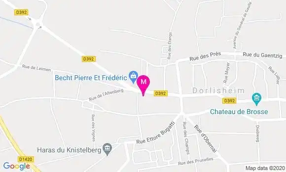 Localisation Dr Arnaud Guyennet