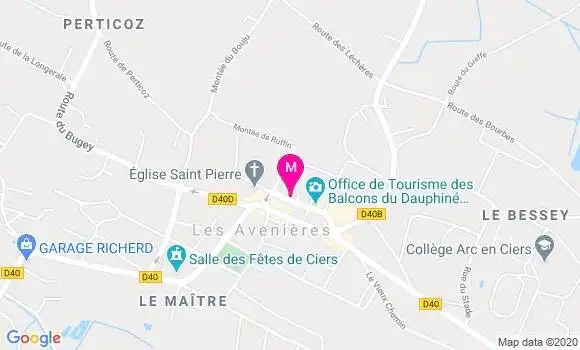 Localisation Dr Jean Louis Boisselier