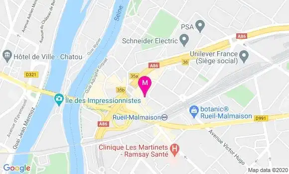 Localisation Dr Pierre Georges Thomas