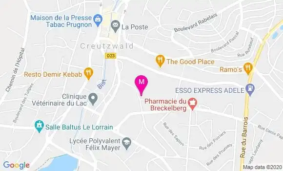 Localisation Dr Laurent Le Chaffotec