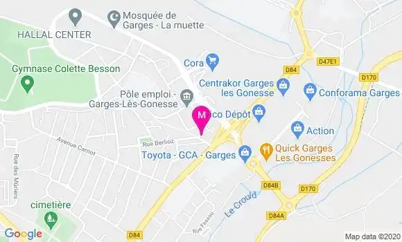 Localisation Dr Karim Nouri