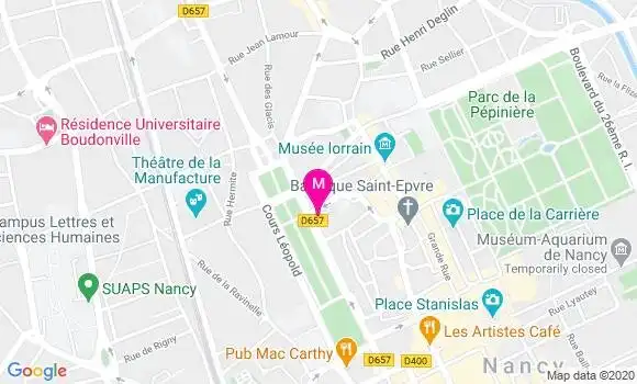 Localisation Dr Jean Yves Niemier