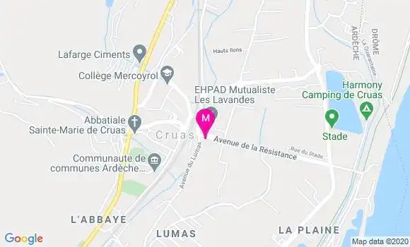Localisation Dr Matthieu Bouteille
