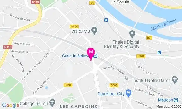 Localisation Dr Francois Germe