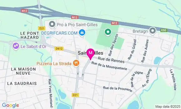Localisation Dr Adeline Forestier