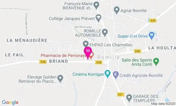 Localisation Dr Julien Gerbaud