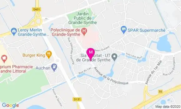 Localisation Dr Alain Patrick Azebaze