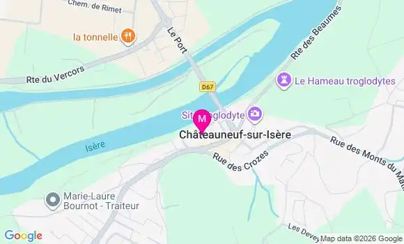 Localisation Dr Tiffany Saby Rey