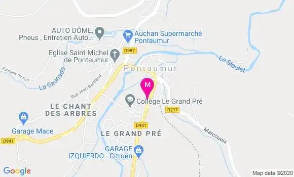 Localisation Dr Etienne Deslandes