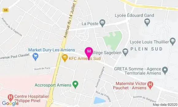 Localisation Dr Louis Batteur