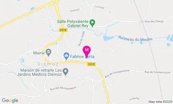 Localisation Dr Camille Robin