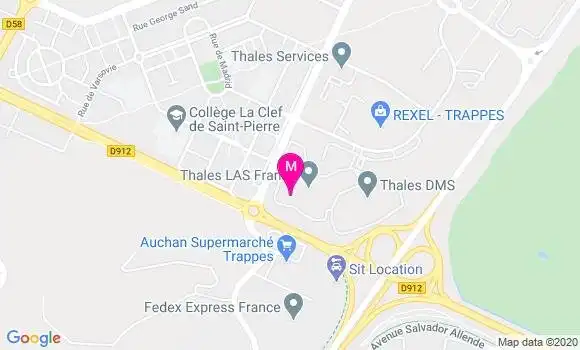 Localisation Dr Marie Laure Goussu