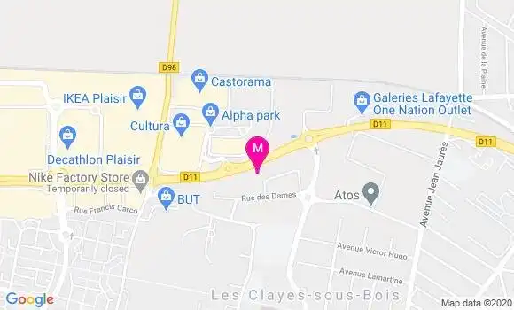 Localisation Dr Amine Abina
