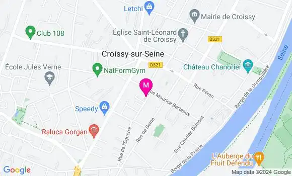 Localisation Dr Marc Denis