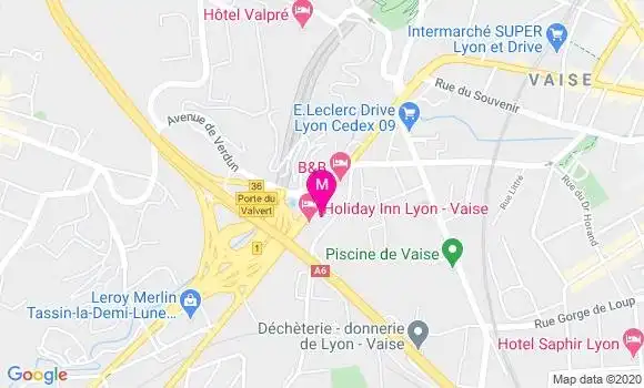 Localisation Dr Olivier Baillat