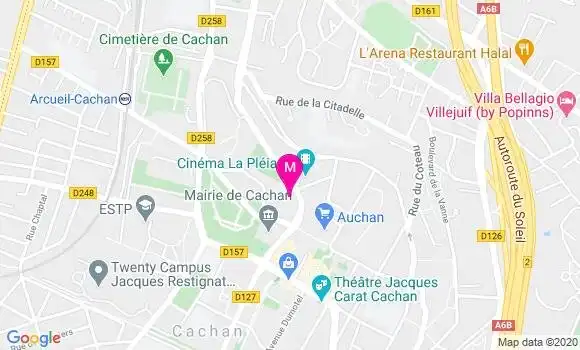 Localisation Dr Alexandre Deschamps